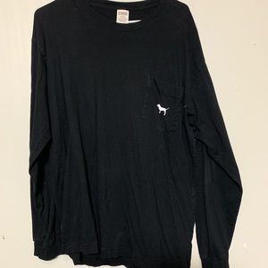 PINK long sleeve camo tshirt